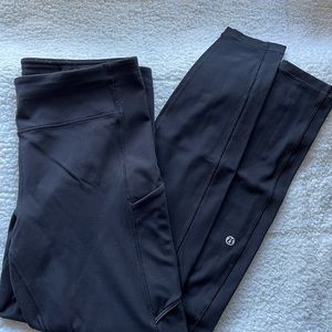 Lululemon Fast & Free High Rise Leggings 28” - Size 10, Black